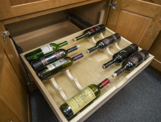 Kitchen Express Wine Bottle Pull Out drawer - Accessories & Upgrades 1