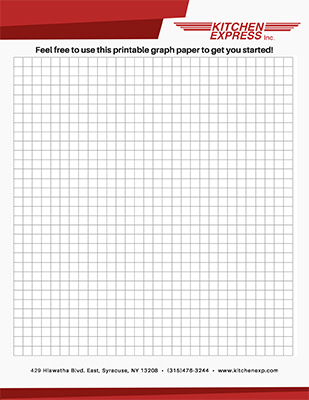 Measuring Graph Paper For Kitchen Cabinets How To Measure Your Kitchen