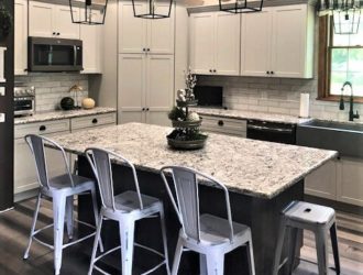 Homecrest Painted Kitchen Cabinets