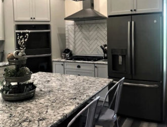 Homecrest Painted Kitchen Cabinets