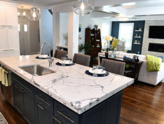 Homecrest Painted Kitchen Cabinets