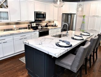 Homecrest Painted Kitchen Cabinets